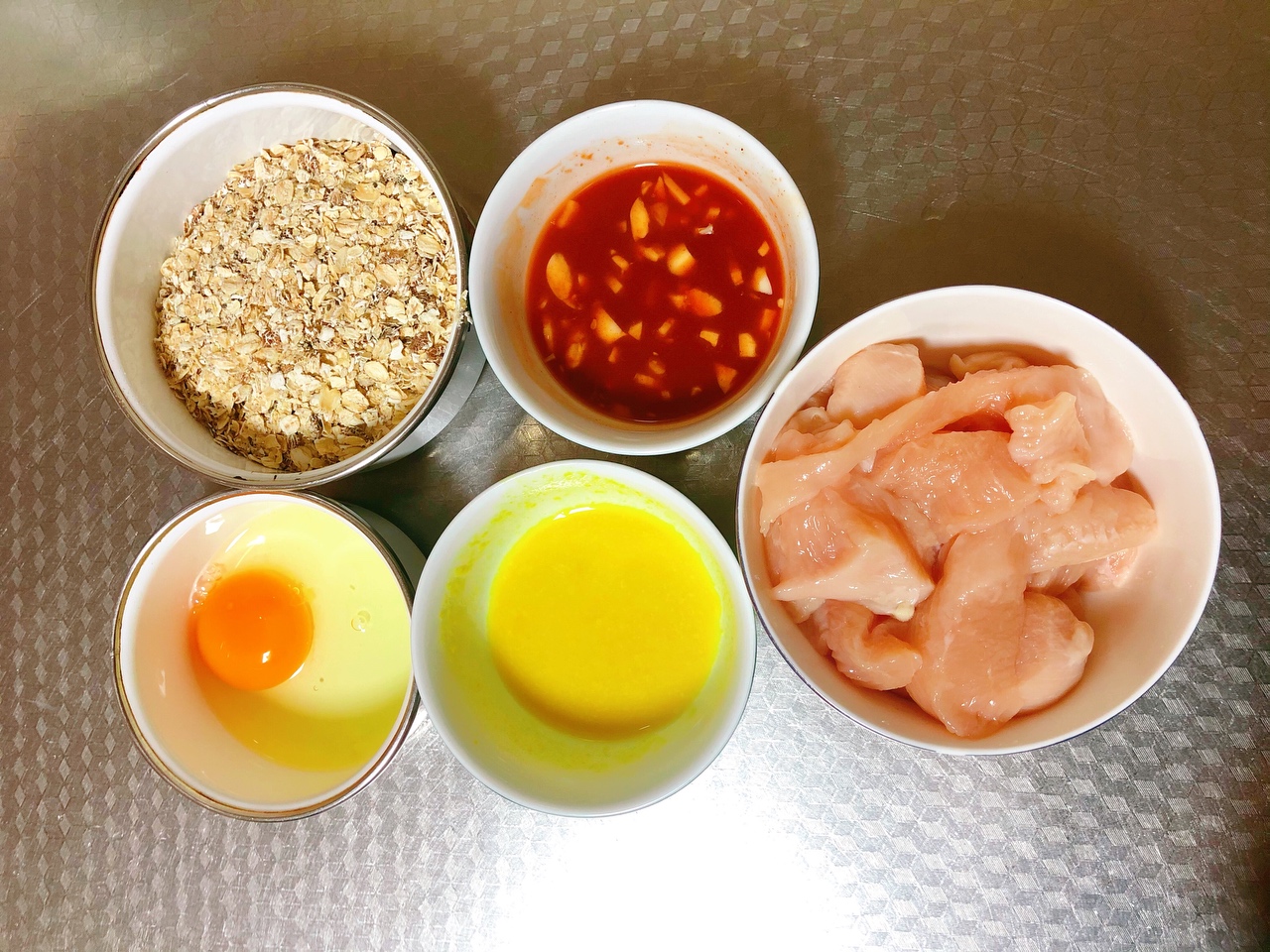 低脂低卡无油❗️韩式炸鸡（甜辣&蜂蜜芥末）可以和外面的炸鸡说拜拜了的做法 步骤13
