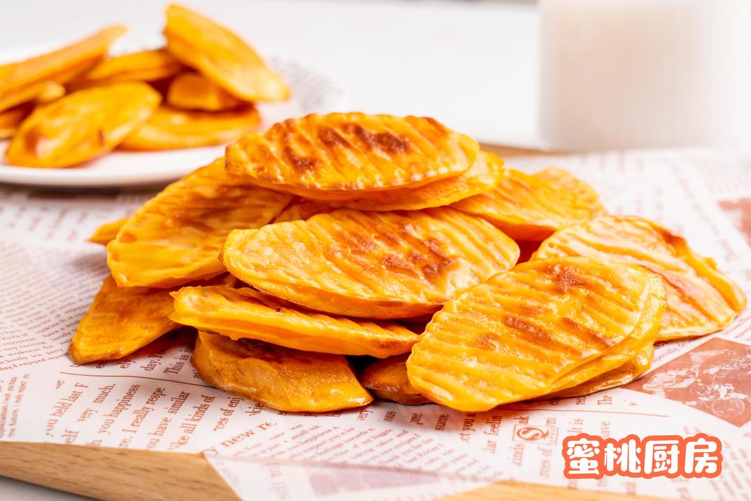 【奶香红薯片】的做法
