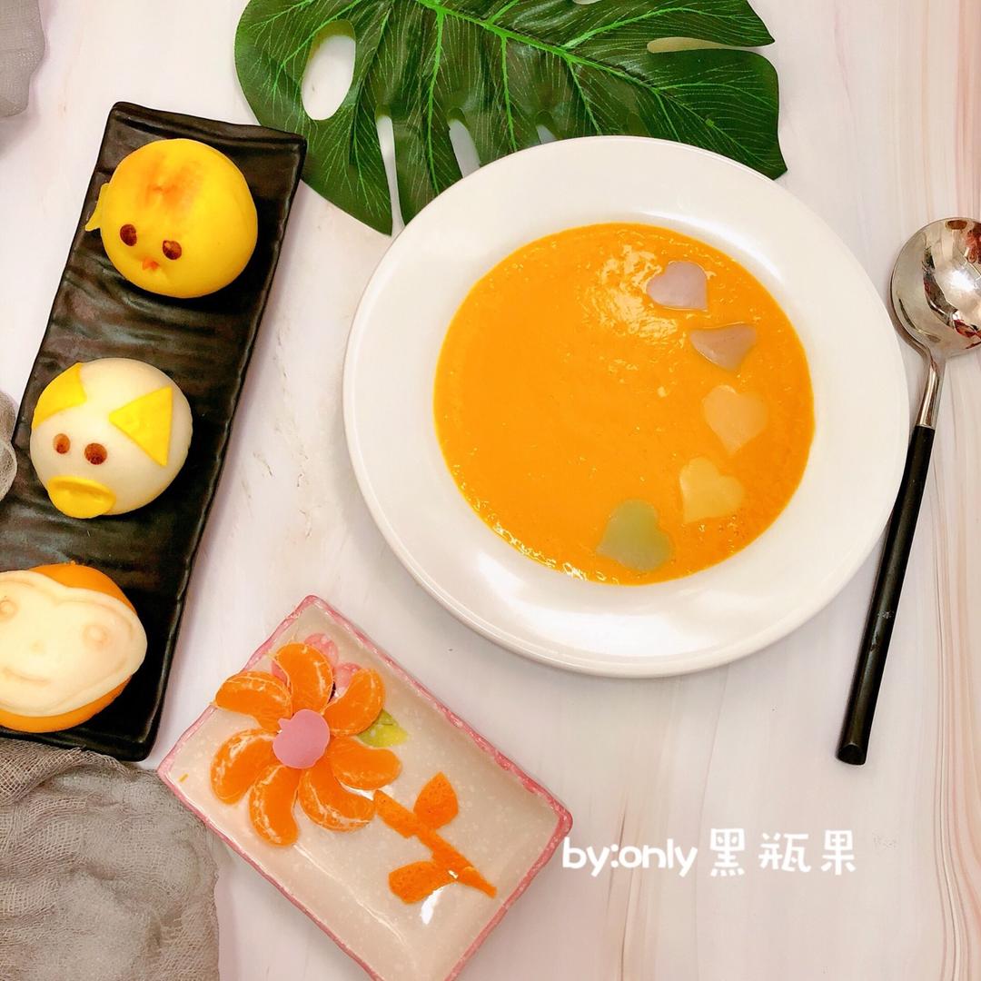 甜心的奶香南瓜羹