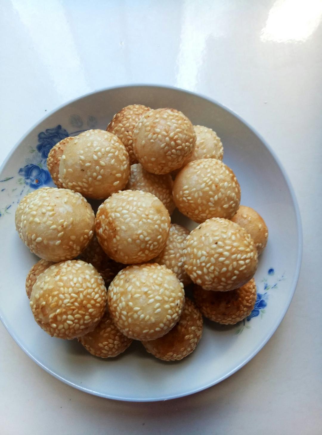 小仙女来做饭啊做的油炸糯米糍