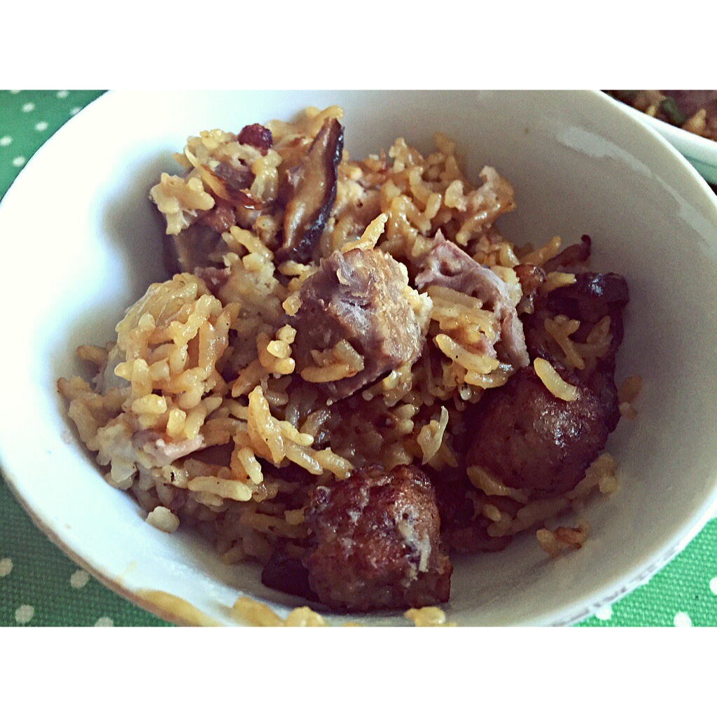 香肠土豆焖饭【一人也要吃好版】