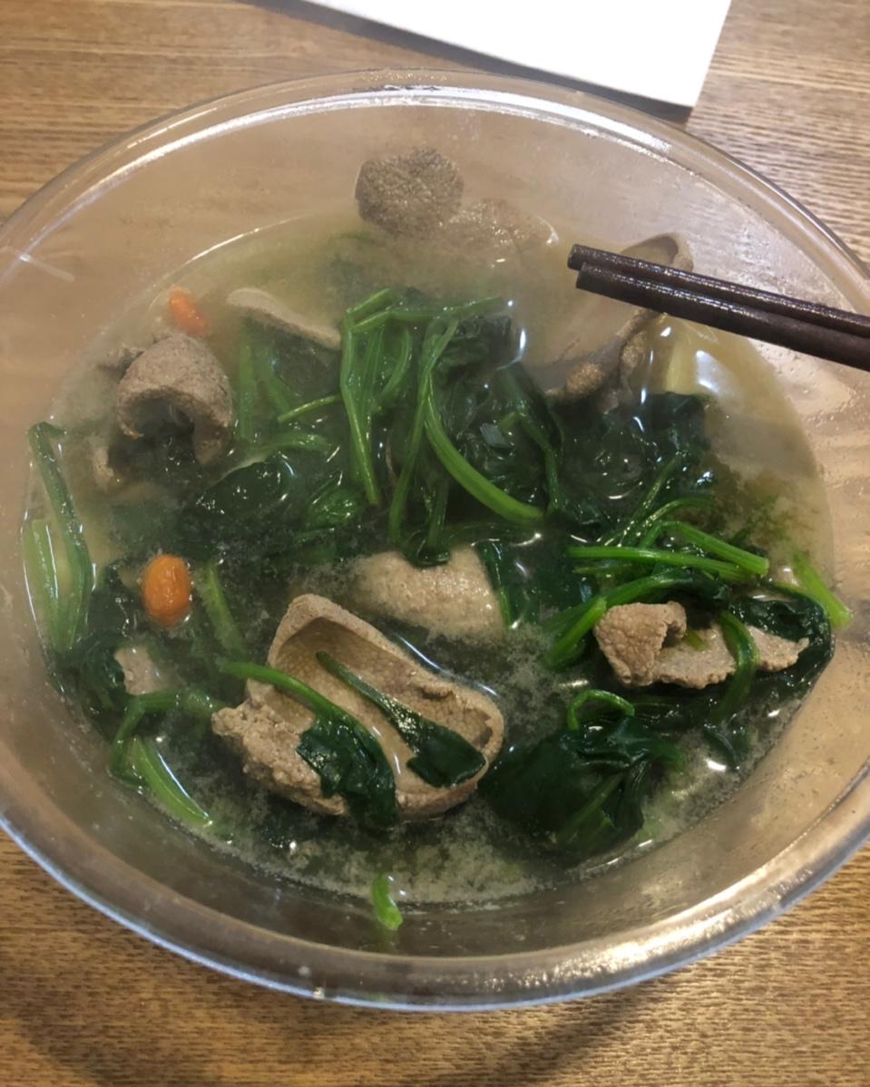 汤汤水水—菠菜猪肝汤