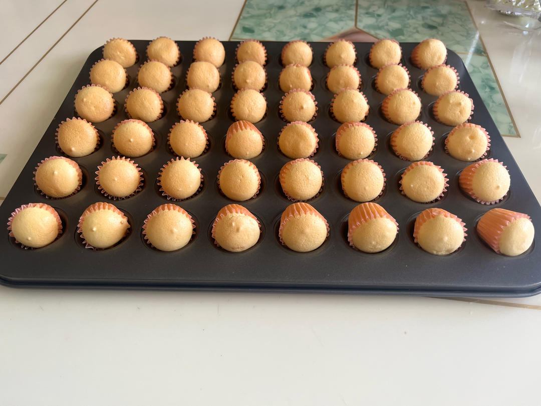 视频👶一口一个｜超可爱｜原味｜mini宝宝小蛋糕｜48连24连通用