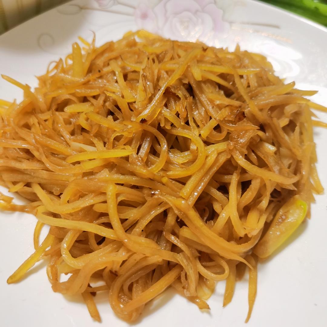 酸辣土豆丝的家常做法 超级下饭