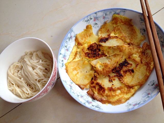 土豆鸡蛋饼