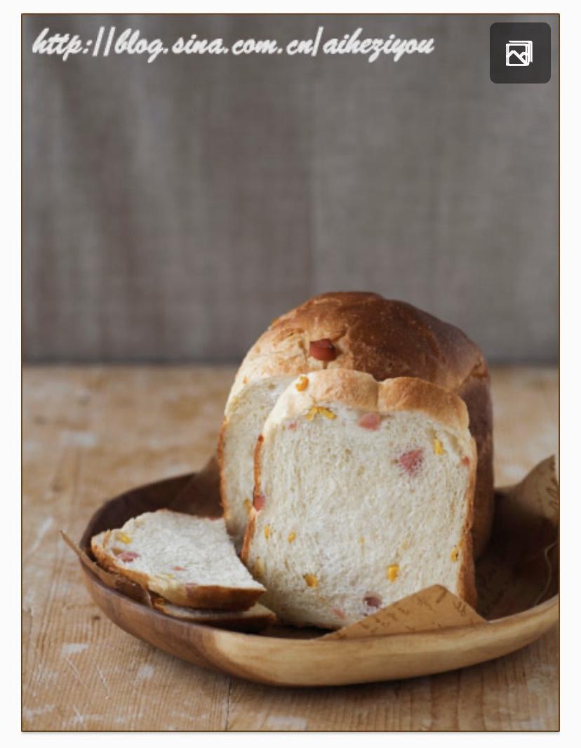 奶酪火腿玉米面包（爱和自由）的做法