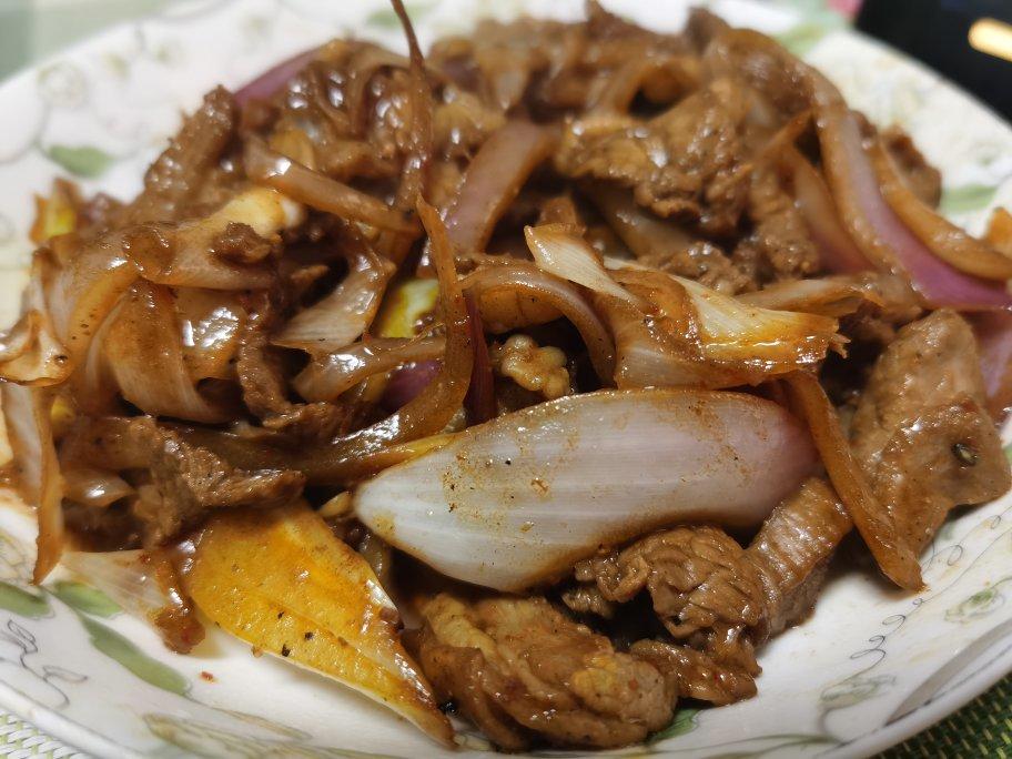 葱爆羊肉-2019年夜饭【曼食慢语】