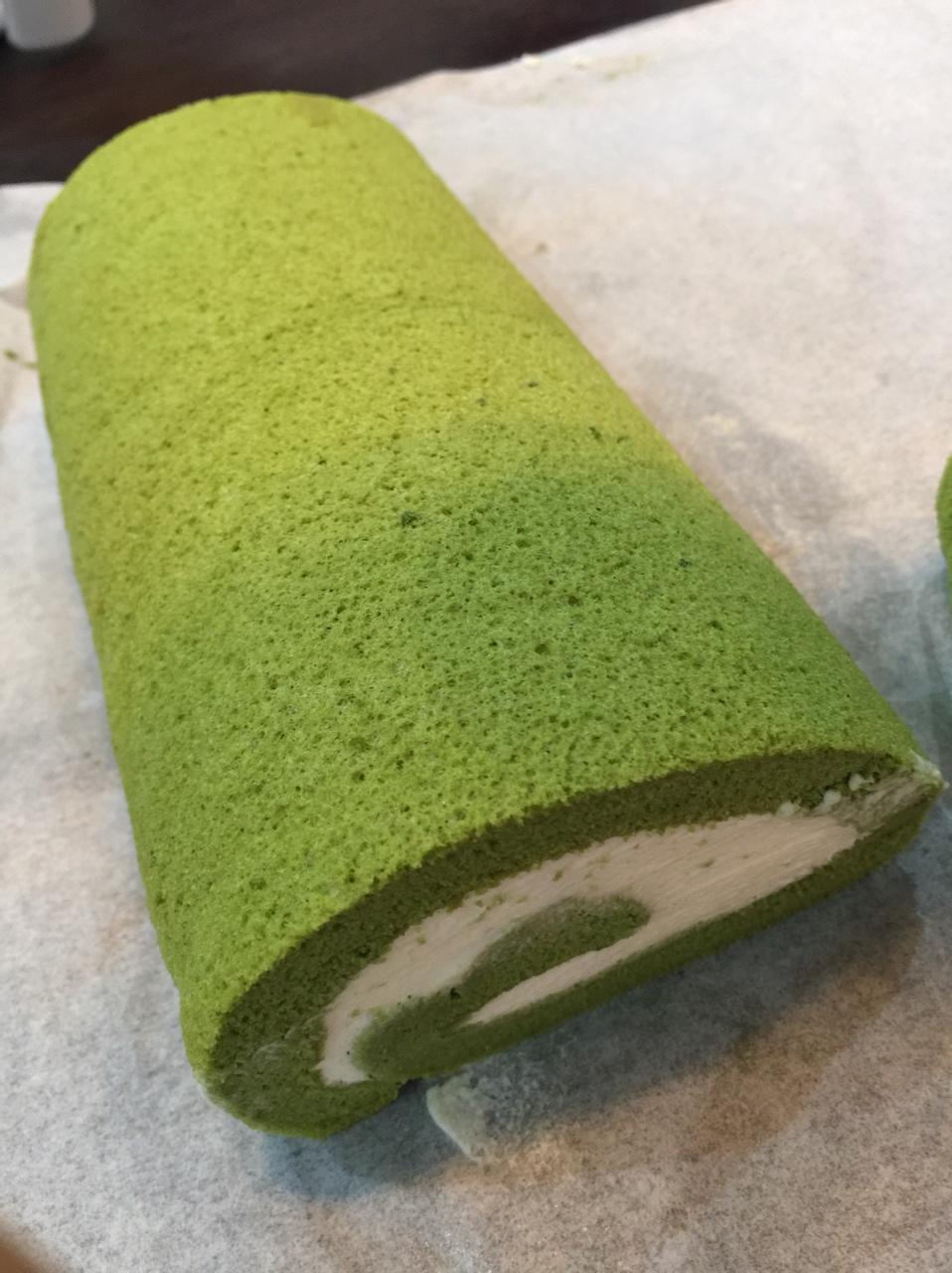 卷卷控必备！颜值美味兼备的白巧抹茶卷