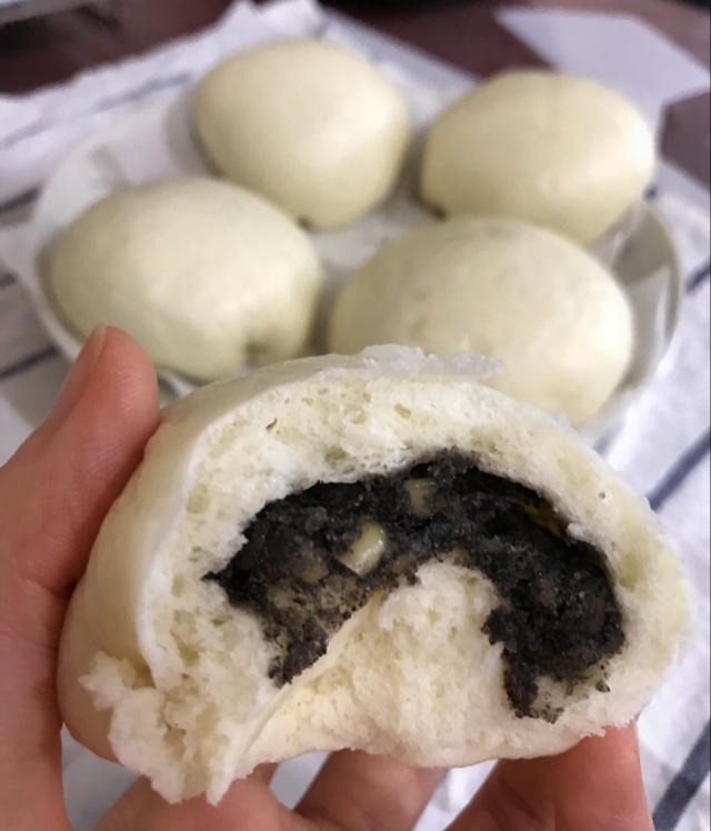 刘师奶jj做的花生芝麻包子