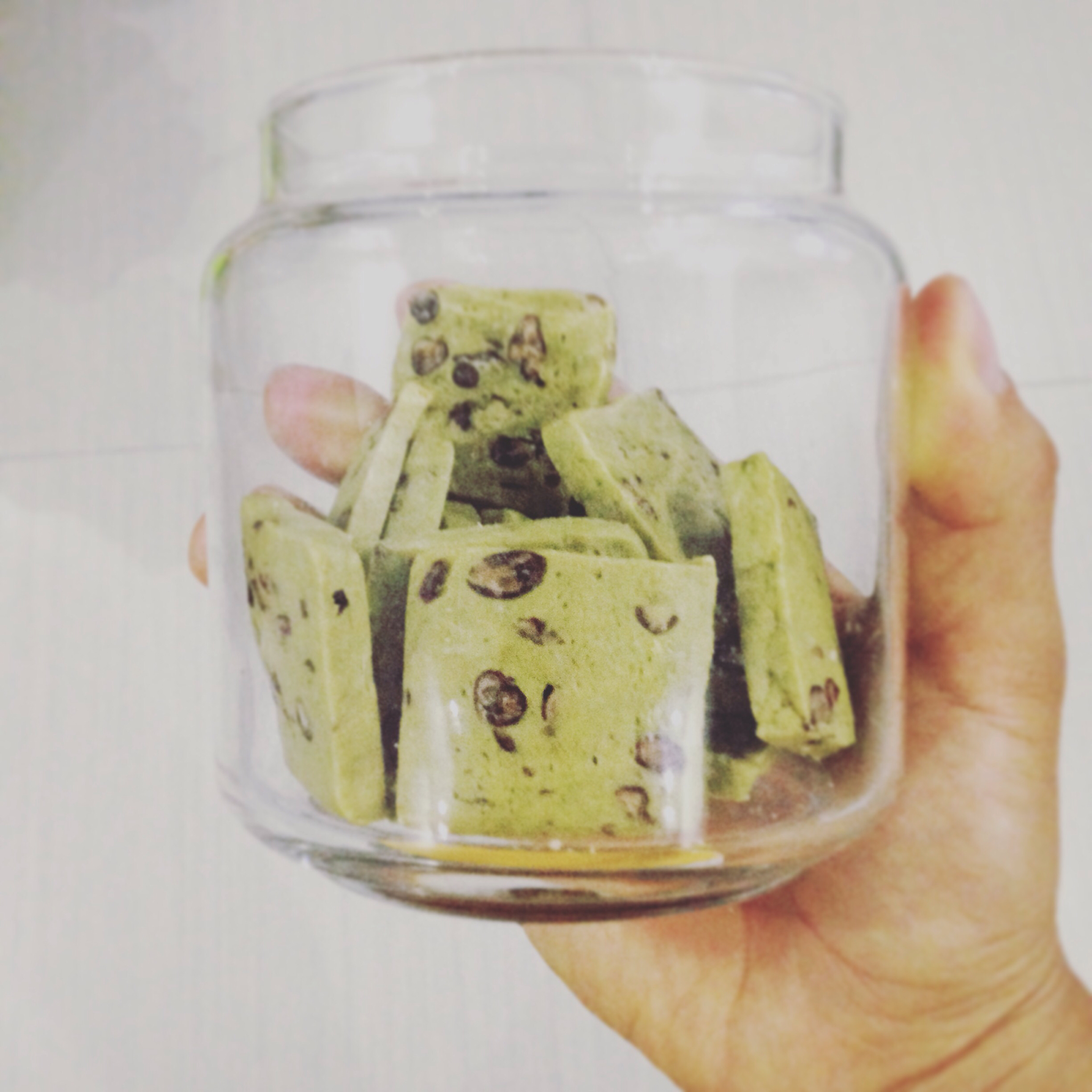 抹茶蜜豆曲奇