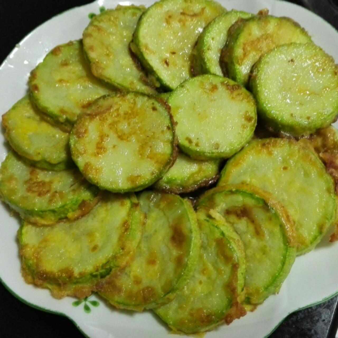 韩式煎西葫芦