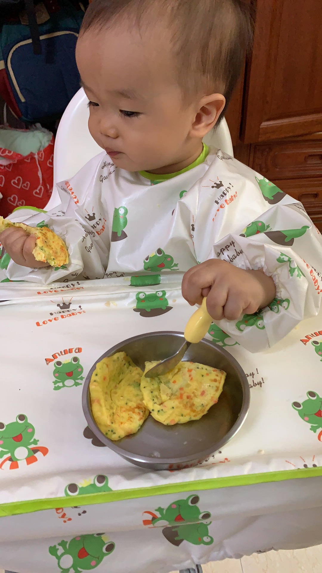 一岁+宝宝辅食五彩土豆饼