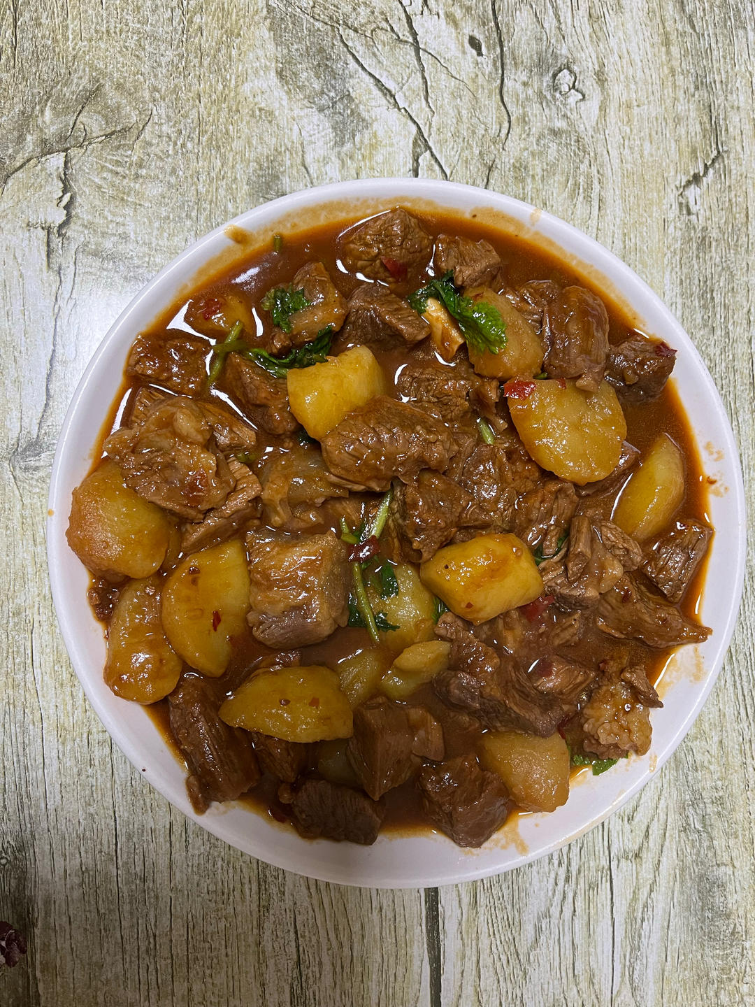 快手硬菜——土豆烧牛肉