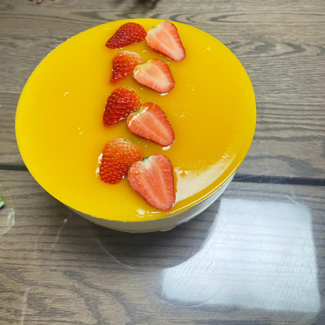 【视频】芒果慕斯（6寸） | 含镜面果胶配方