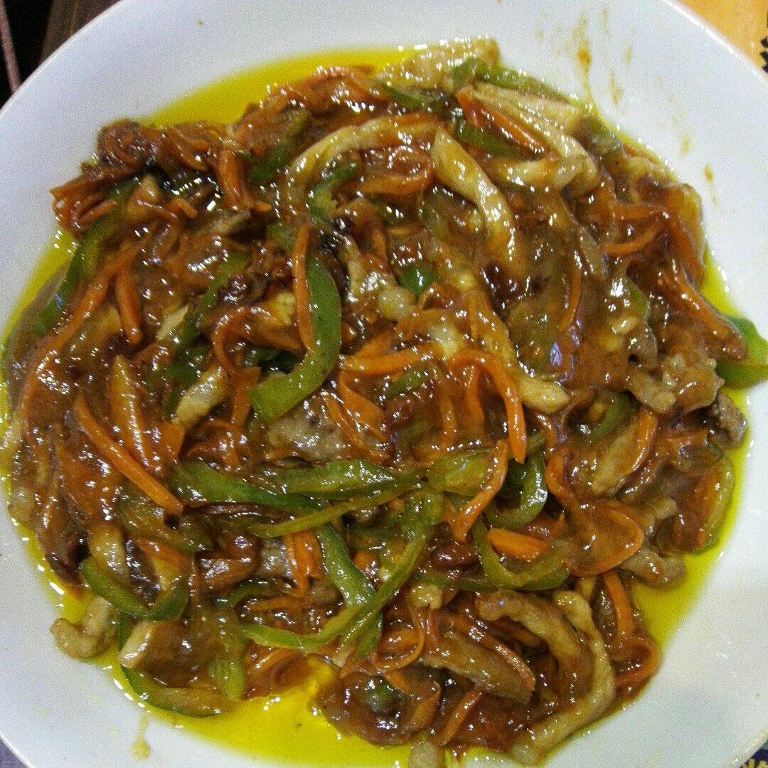 鱼香肉丝（酸甜可口）