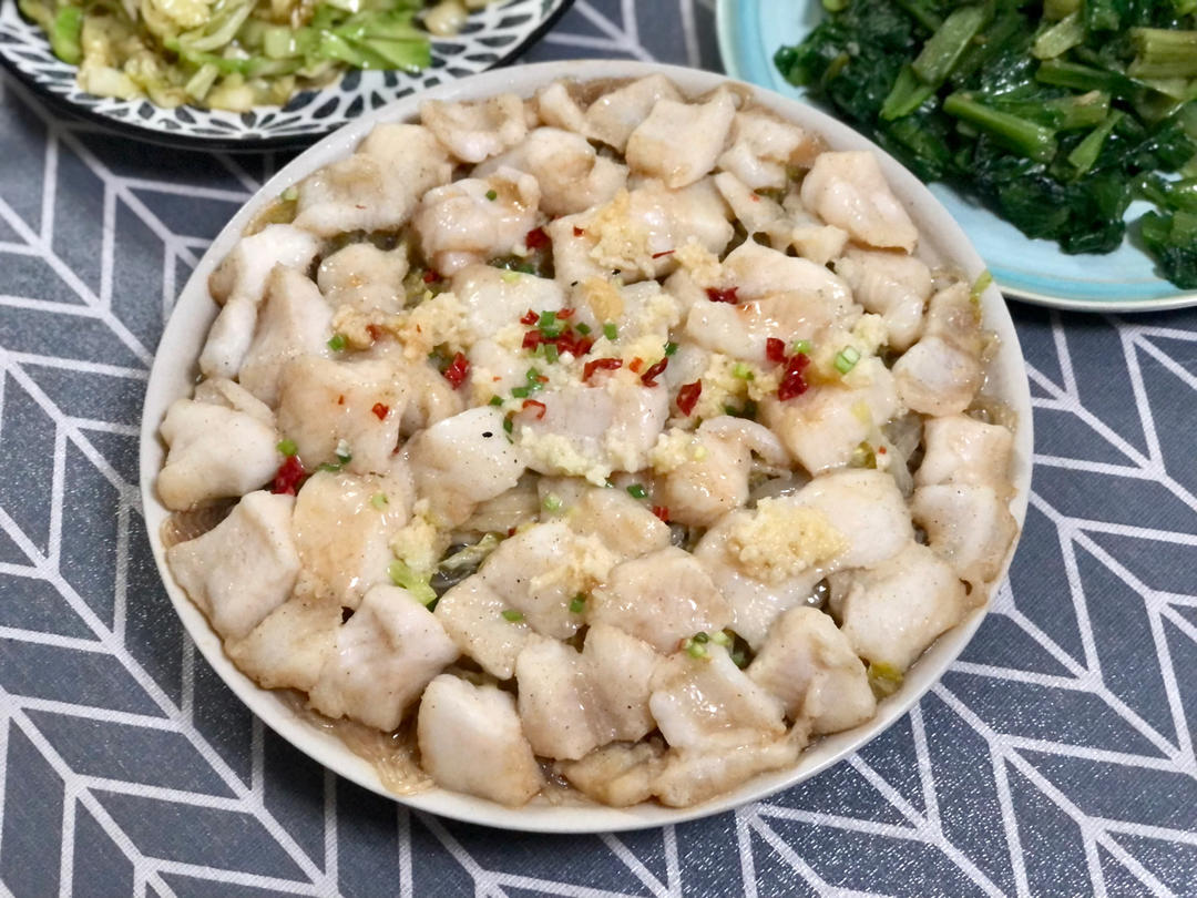 🔥吃不胖❗️蒜蓉粉丝龙利鱼❗️
