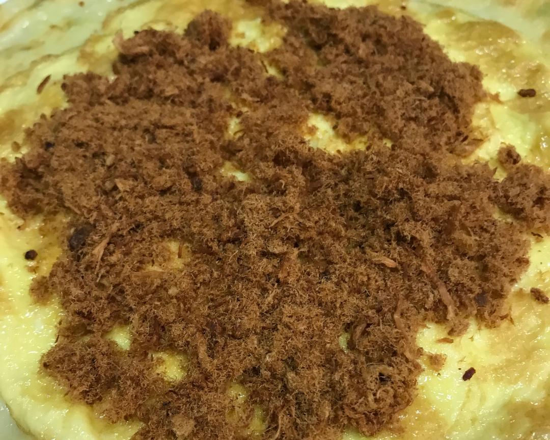 葱花肉松鸡蛋卷（超好吃，香喷喷）的做法 步骤16