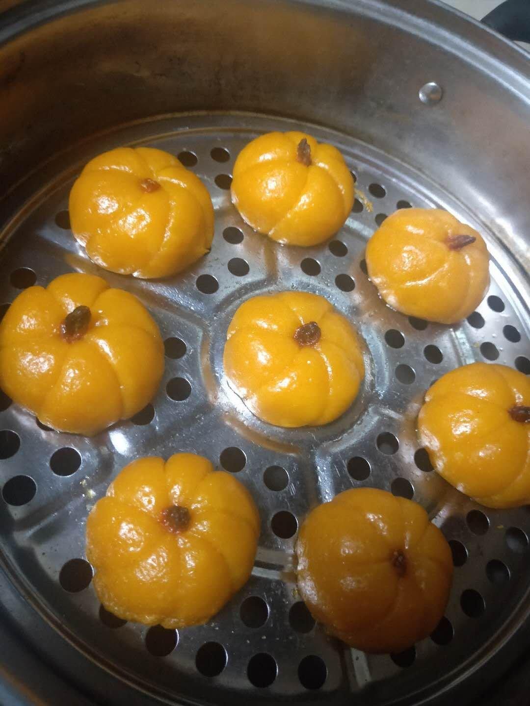 南瓜紫薯糯米糍