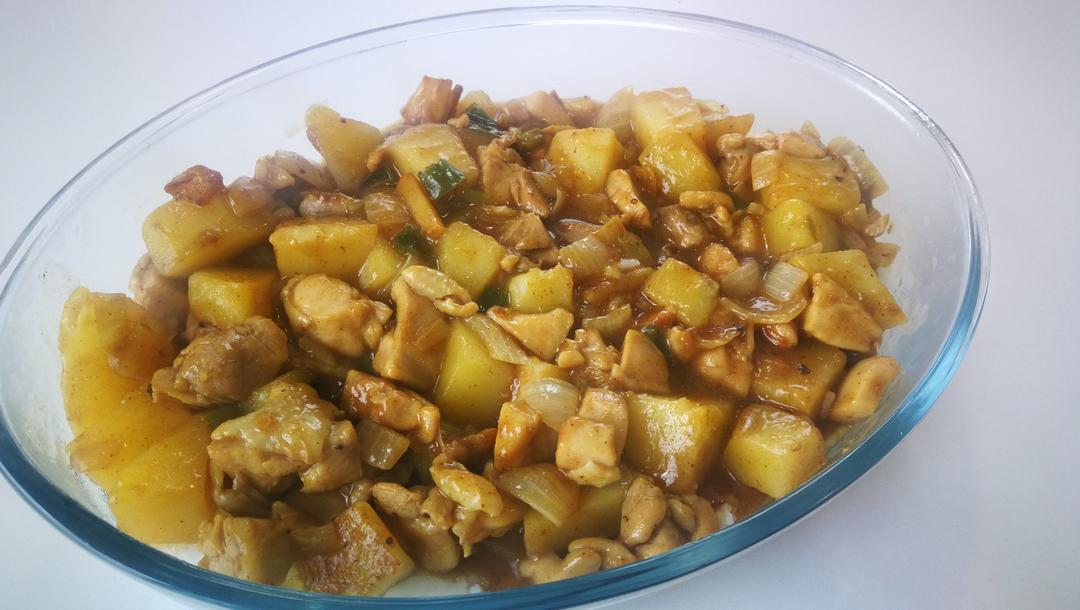 教你做好吃的咖喱鸡腿饭