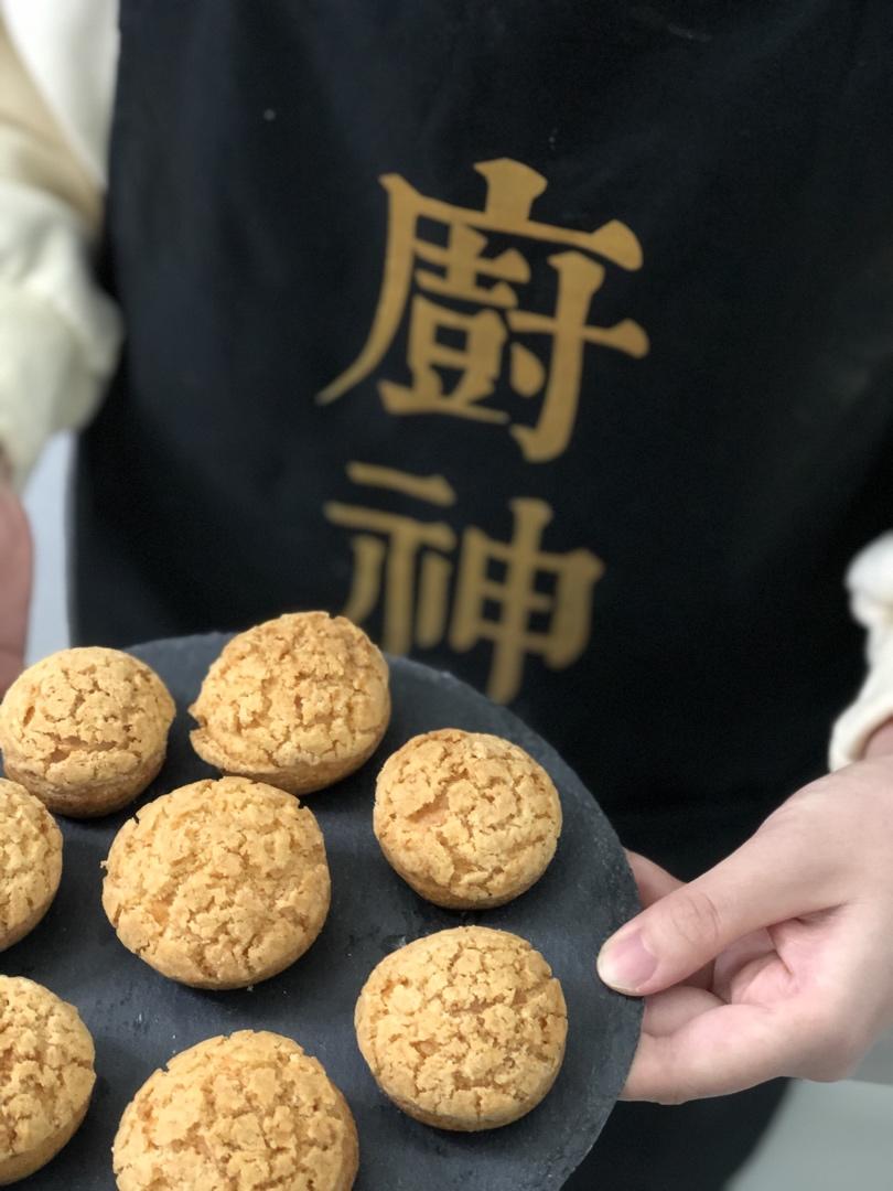 十分美味的酥皮泡芙