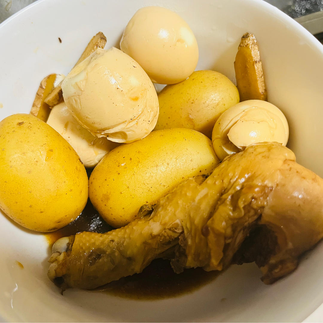 减脂 | 电饭煲懒人卤鸡腿（超市卤料包版本）