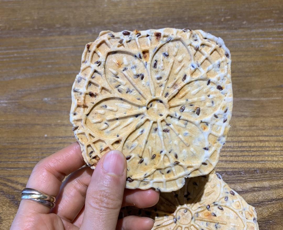 全麦低碳亚麻籽饼干【健康烘培】【北鼎烤箱食谱】