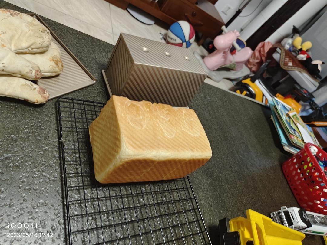 面包和面（后酵母法），最最省力5分钟出快速出手套膜