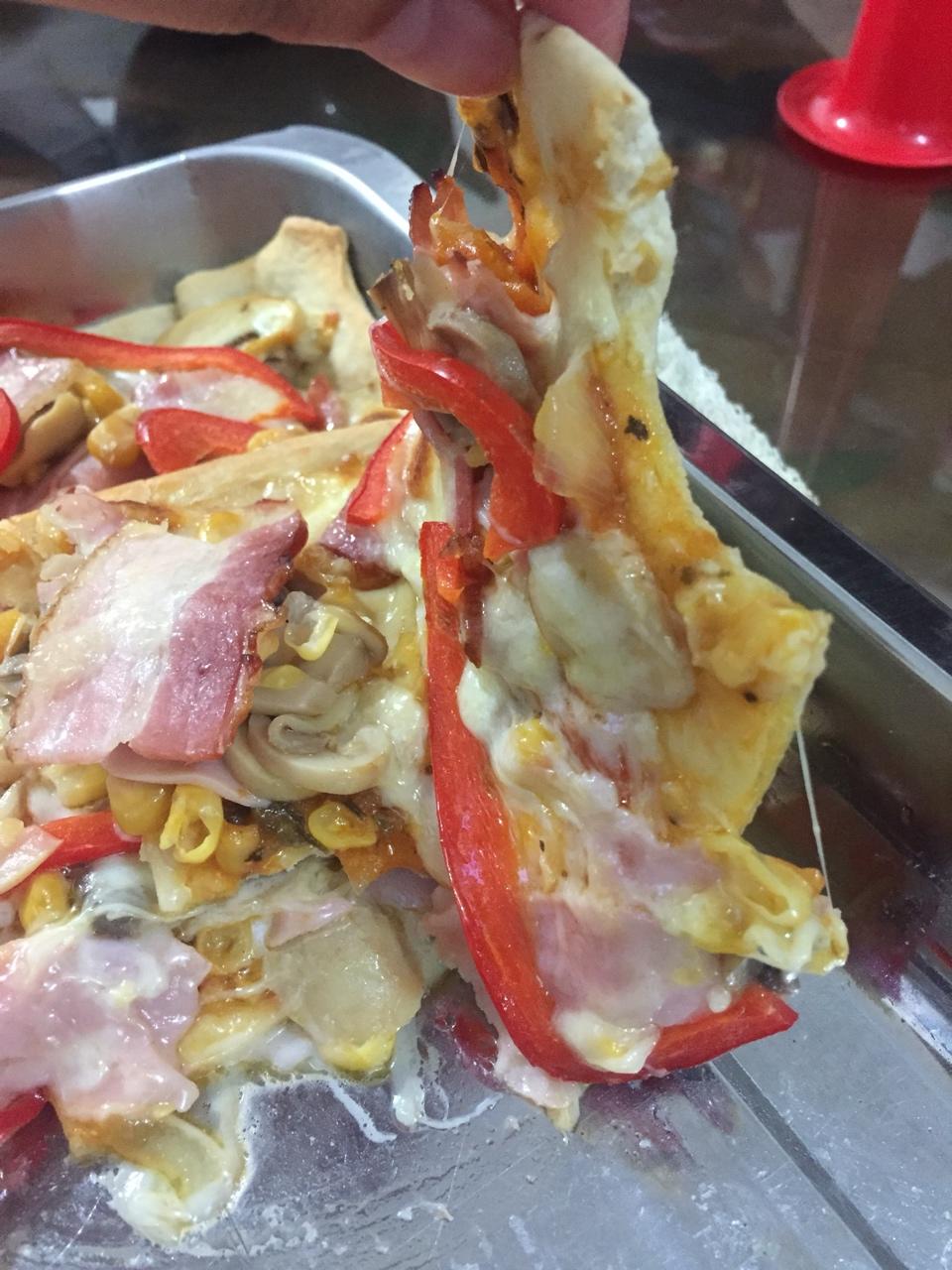 简单快手薄底披萨饼底