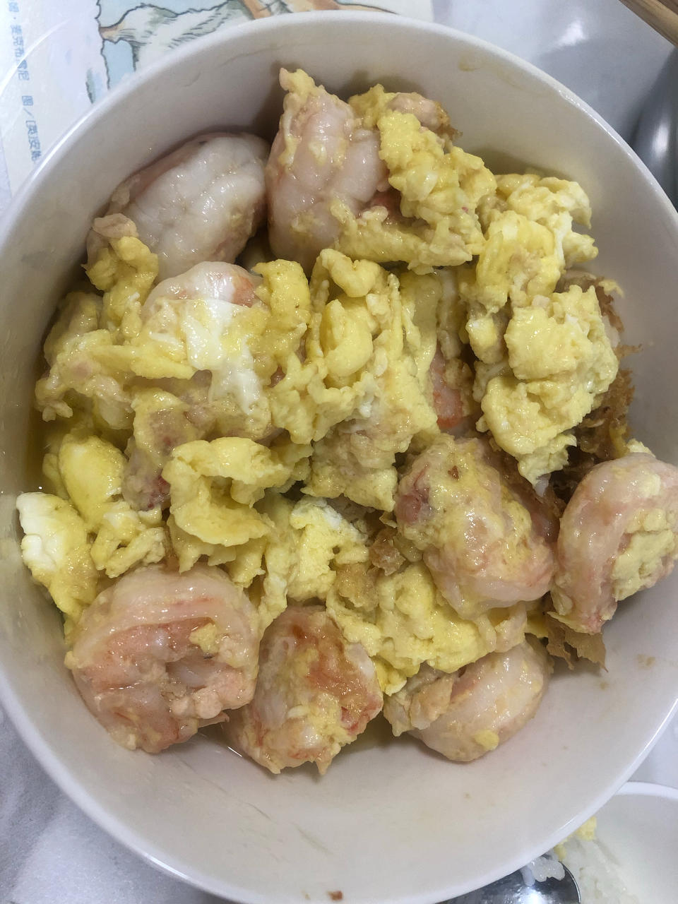 虾仁滑蛋