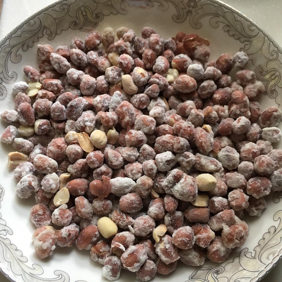 百家味做的挂霜花生
