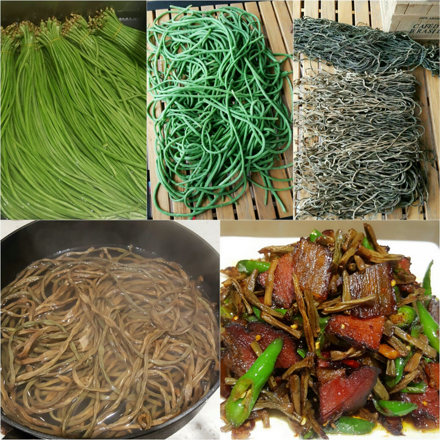 自制长豆角干