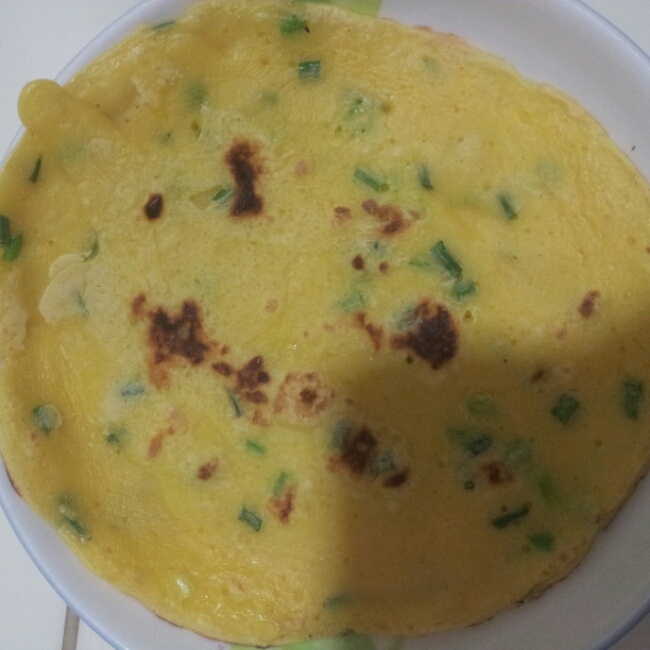 葱花鸡蛋饼