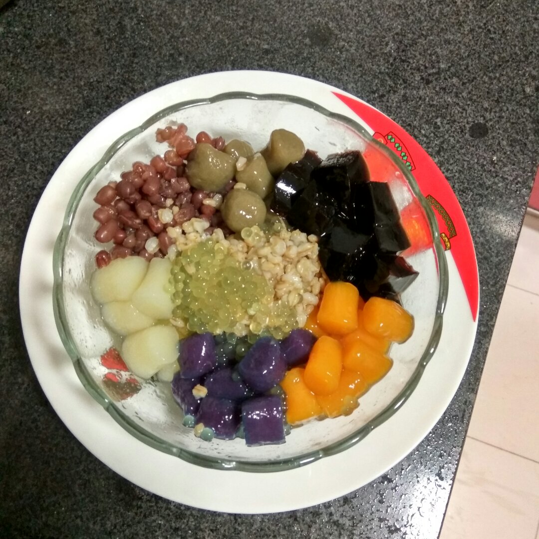 芋圆烧仙草