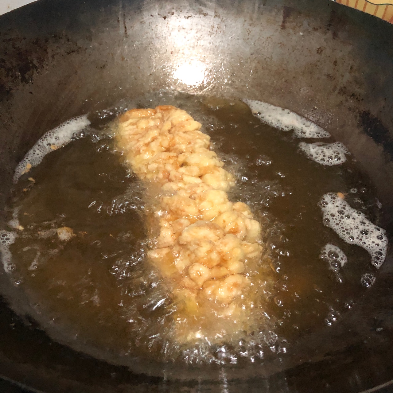 家常版一鱼两吃「松子鱼」+「椒盐鱼骨」的做法 步骤4