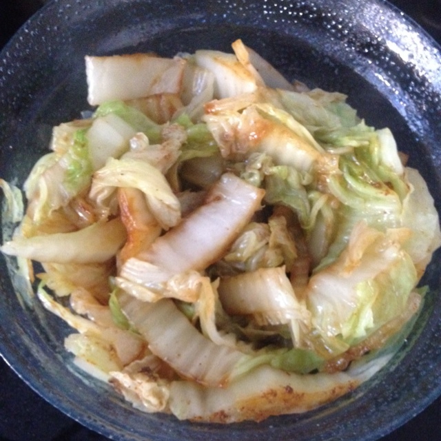响油白菜
