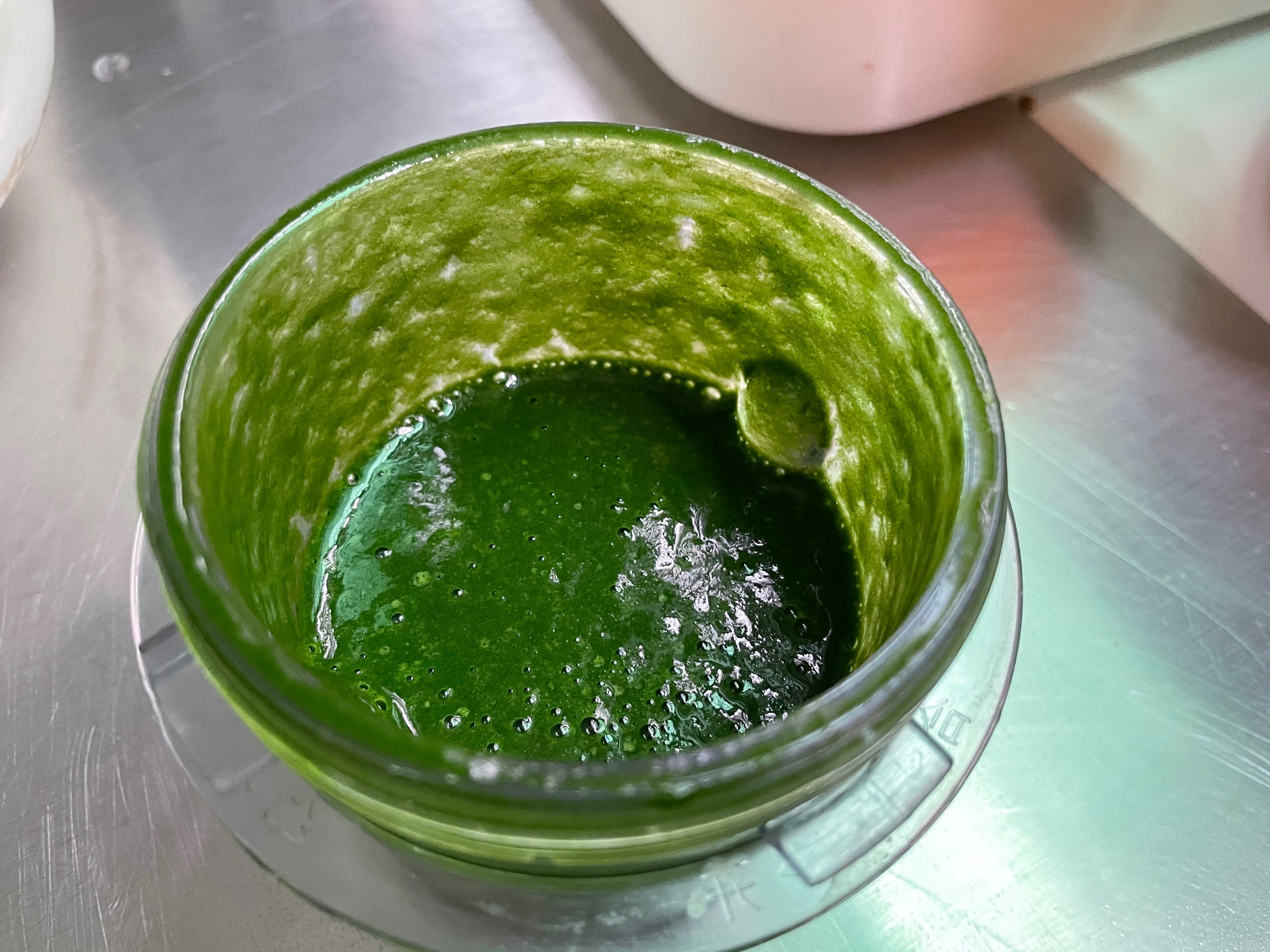 水光肌菠菜馒头的做法 步骤2