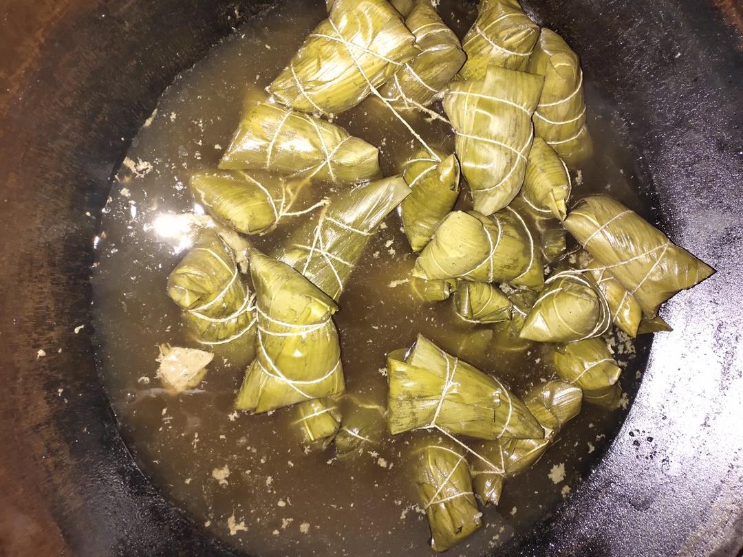 四角长粽子的包法（有视频）