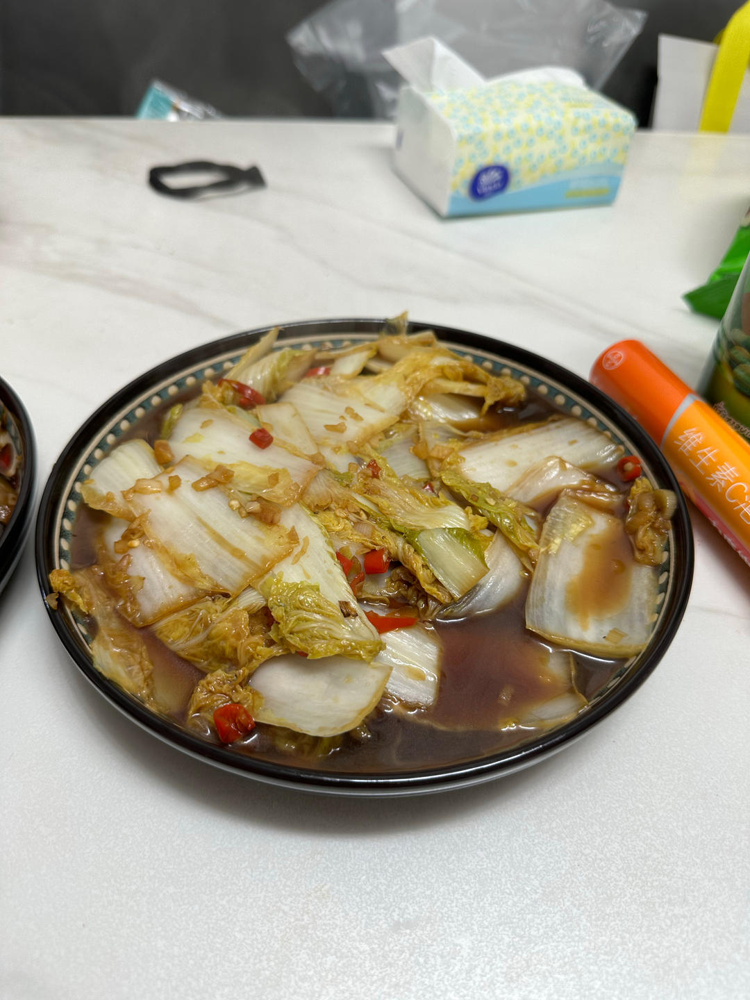 酸辣娃娃菜极简版💜