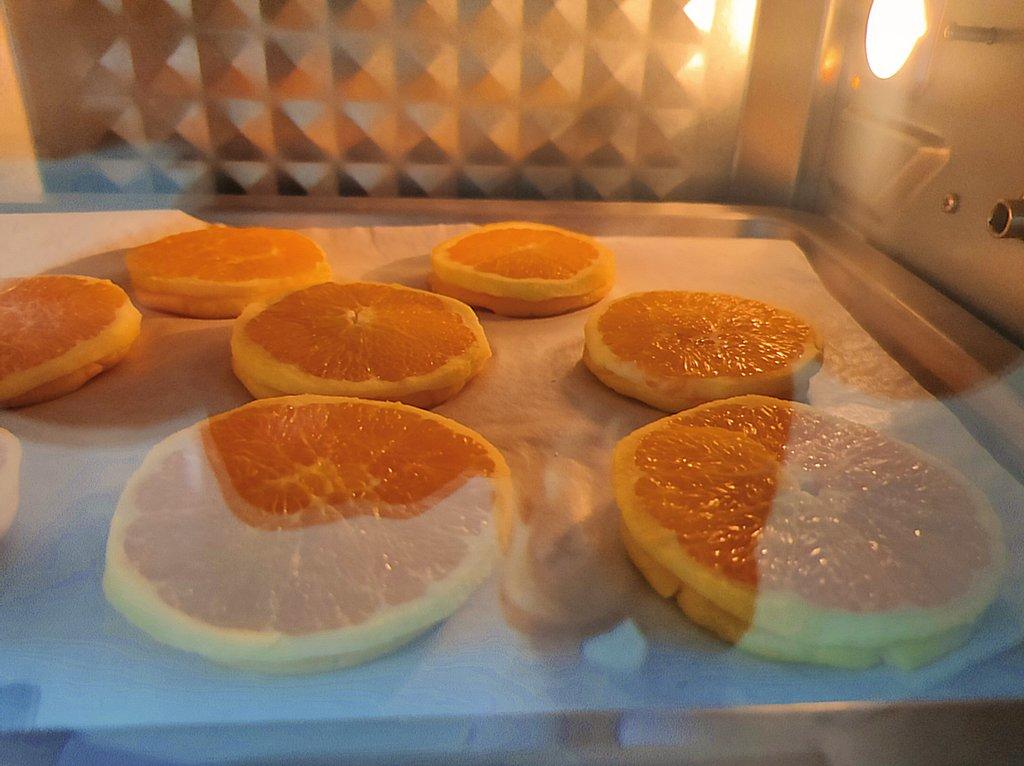 🍊橙意满满超高颜值的巧克力橙子饼干🍪