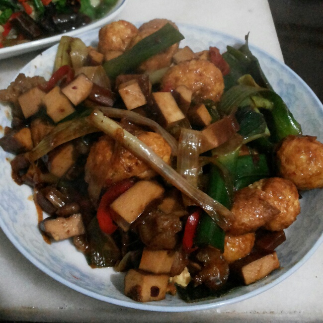 下饭神器---老干妈炒香干