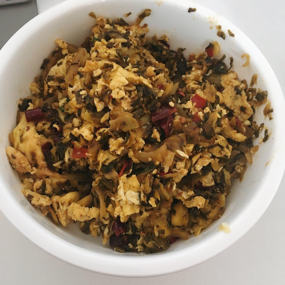 外婆菜炒蛋