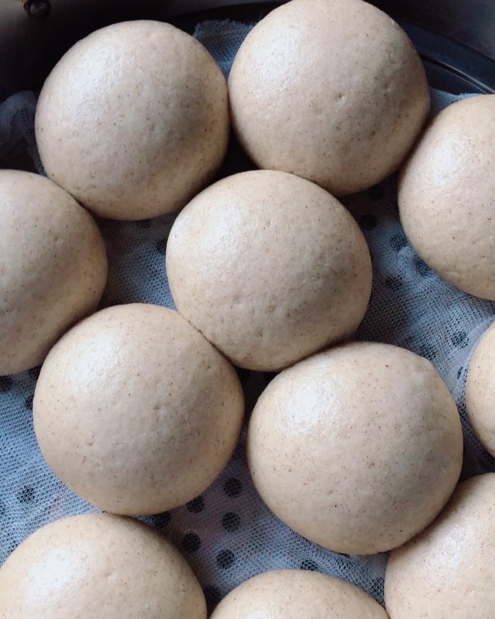 无糖玉米面馒头