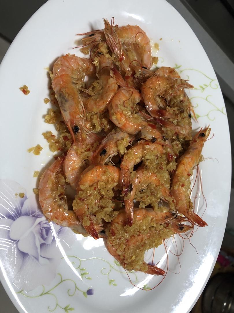 蒜蓉烤大虾