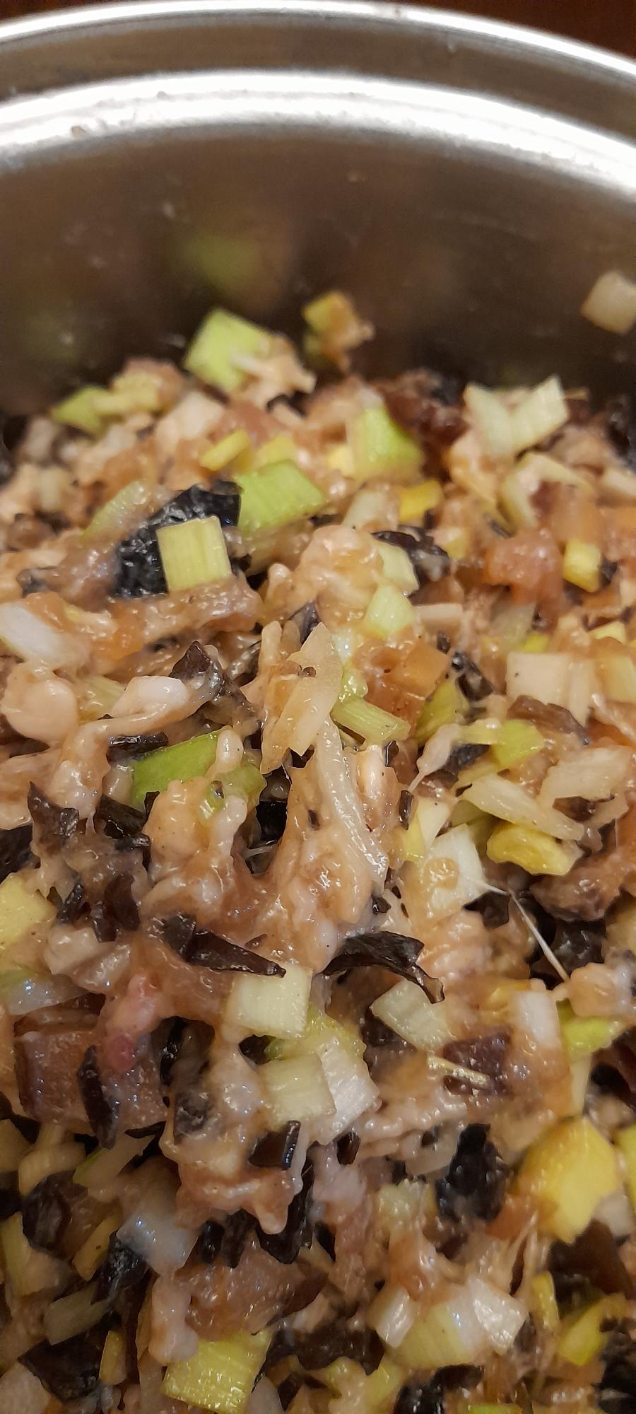 【韭葱饺子馅】的做法