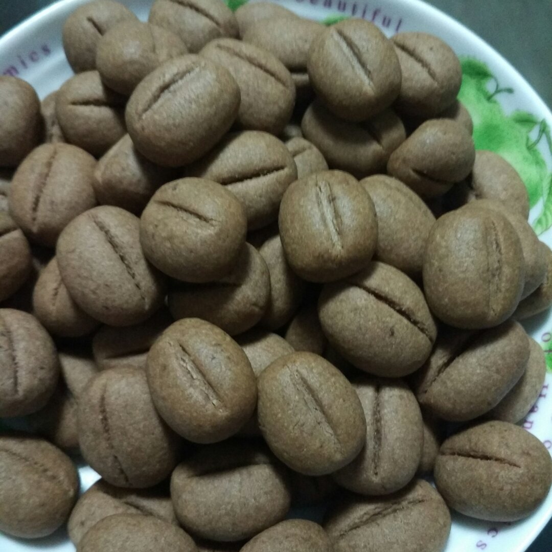 咖啡豆豆饼干