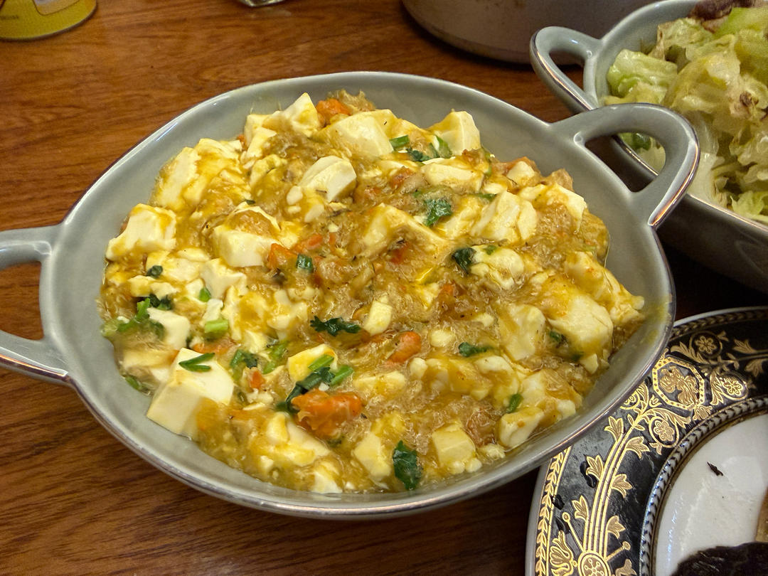 秃黄油版蟹粉豆腐