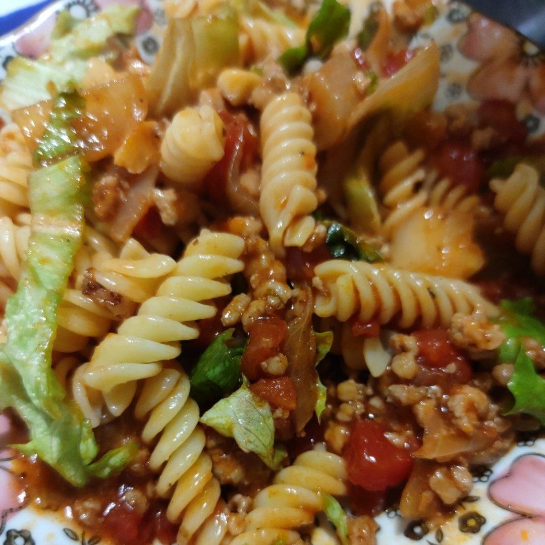 番茄肉酱意大利面