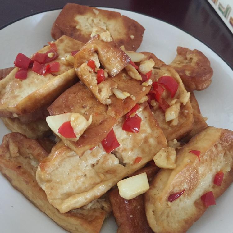 家常煎豆腐