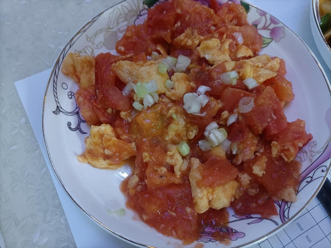 西红柿炒鸡蛋