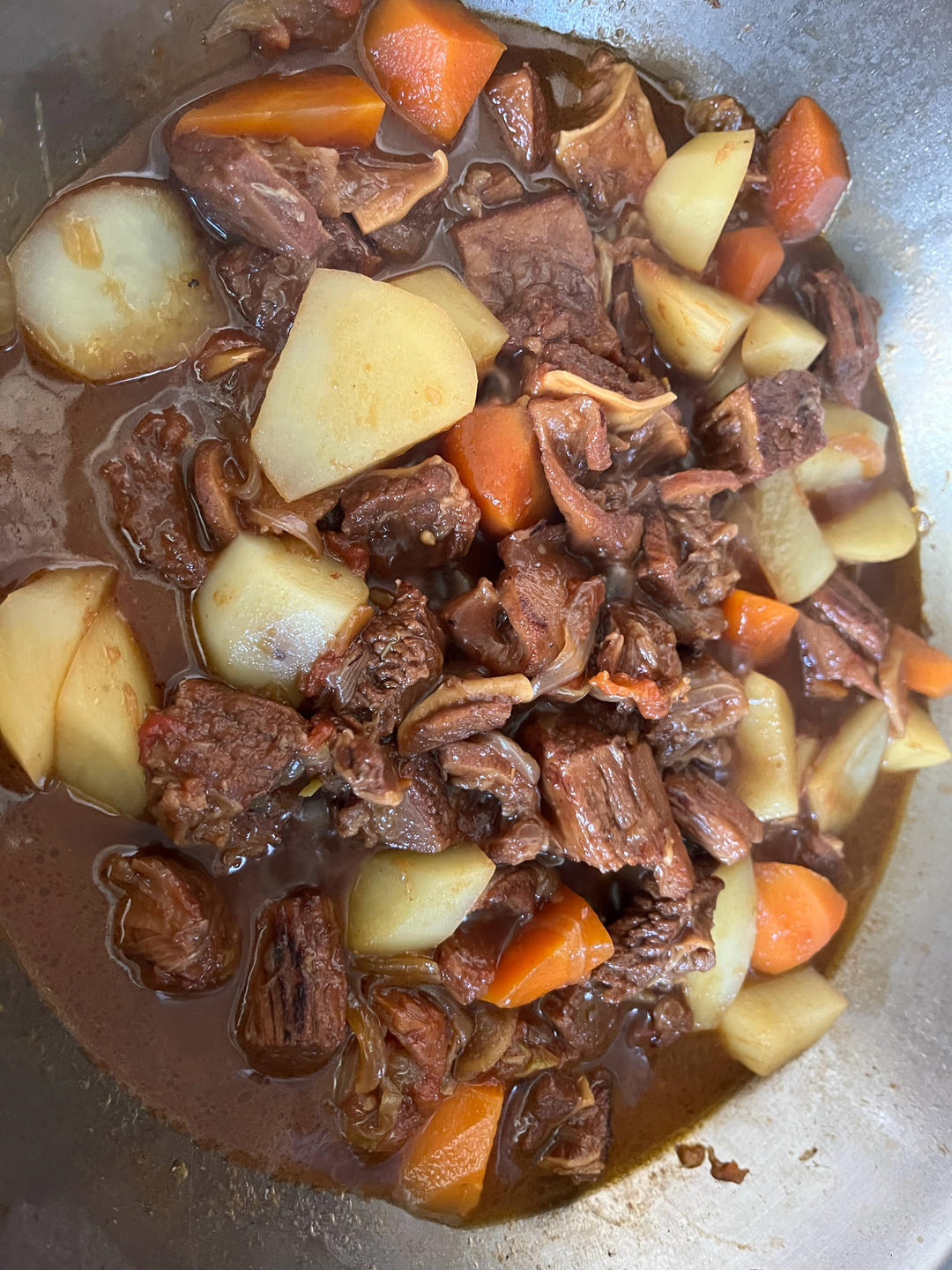 番茄土豆炖牛腩